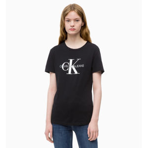 Calvin Klein dámské černé tričko Core - S (099)